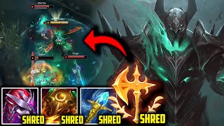 NO SKILL MORDEKAISER BUILD TURNS HIM S+ TOP LANE KING👑 (#1 WR IRON-PLAT+🔥) - League of Legends