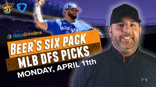 DRAFTKINGS & FANDUEL MLB PICKS MONDAY 4-11-22 | The Daily Fantasy 6 Pack