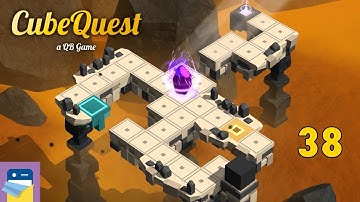 CubeQuest - a QB Game: Level 38 Solution & iOS/Android Gameplay Walkthrough (by Stephan Goebel)