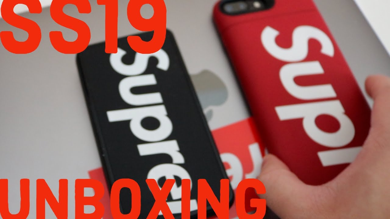 Supreme Mophie Powerstation wireless XL UNBOXING - YouTube