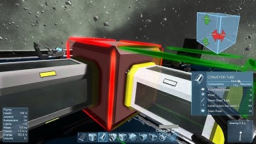 Space Engineers Tutorials #2 Connectors, Collectors, Conveyors, Ejectors, And Rotors