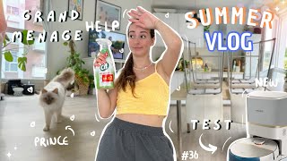 ☀️ Vlog #36 / BIG MENAGE AVANT LA RENTREE + NOUVEL ASPIRATEUR !