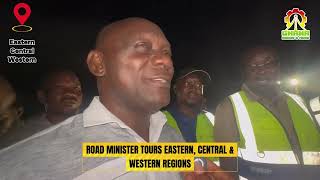 BREAKING NEWS: Road minister terminates contract of Black Oak for NO SHOW on road at BOGOSO