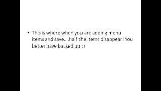How to Fix The WordPress Menu Limit Problem