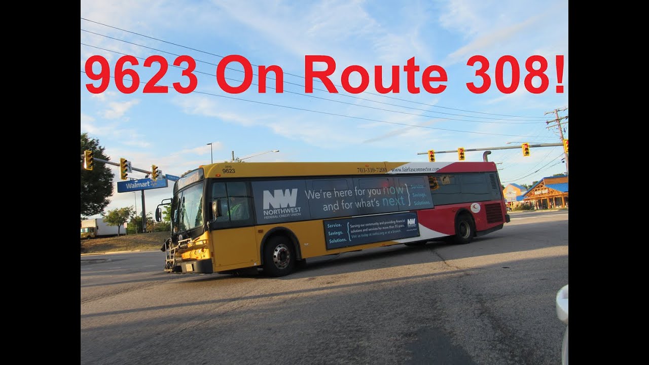 NeoplanDude Fairfax Connector 2010 New Flyer D40LFR 9623 On Route neoplandude-fairfax-connector-2010-new-flyer-d40lfr-9623-on-route