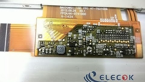 BA070WS1-100 7.0" a-Si TFT-LCD Panel for