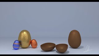 How To Make Chocolate Easter Eggs In Blender 2.70