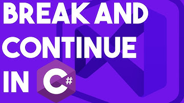 How To Use The BREAK And CONTINUE Keywords In C#