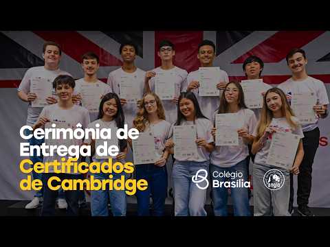 Certificação Cambridge no Colégio Brasília
