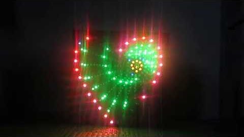 quà tặng ý nghĩa dành tặng bạn gái 20/10 -led trái tim đa màu RGB