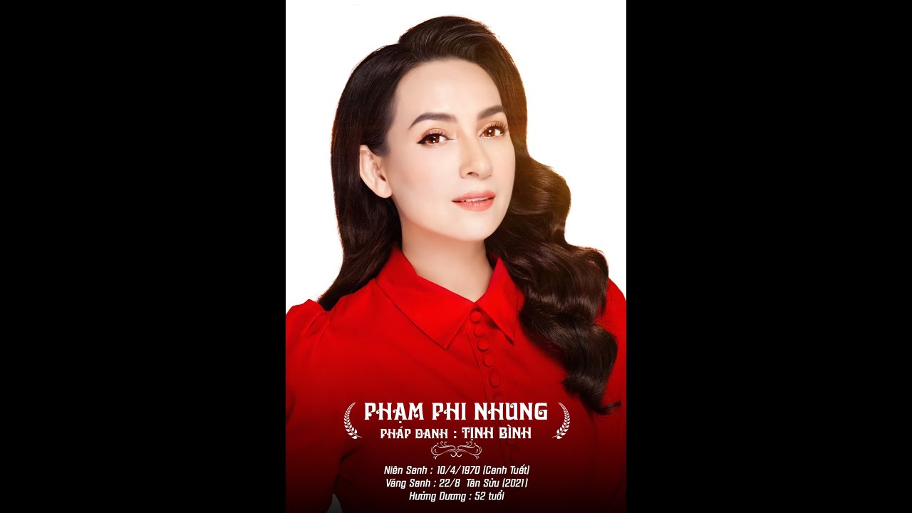 Lễ Cúng Nhập Tự Linh Ảnh và Thành Phục các điệu con nuôi của cố ca sĩ Phi Nhung tại CHÙA PHÁP VÂN.