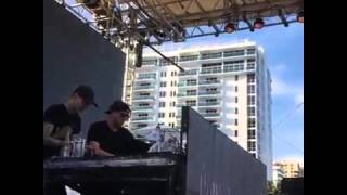 eric prydz b2b deadmau5 live siriusxm music lounge miami 18032016