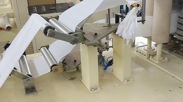 Good price double decks Automatic folding paper napkin making machine