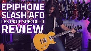 Epiphone Slash AFD Les Paul Special-II Guitar Outfit - Demo Review