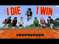 Minecraft Manhunt But If I DIE The HUNTERS LOSE...