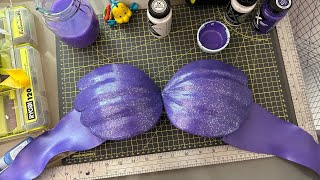 DIY Little MermaidInspired Seashell Eva Foam Bra Tutorial | Easy and Magical Craft