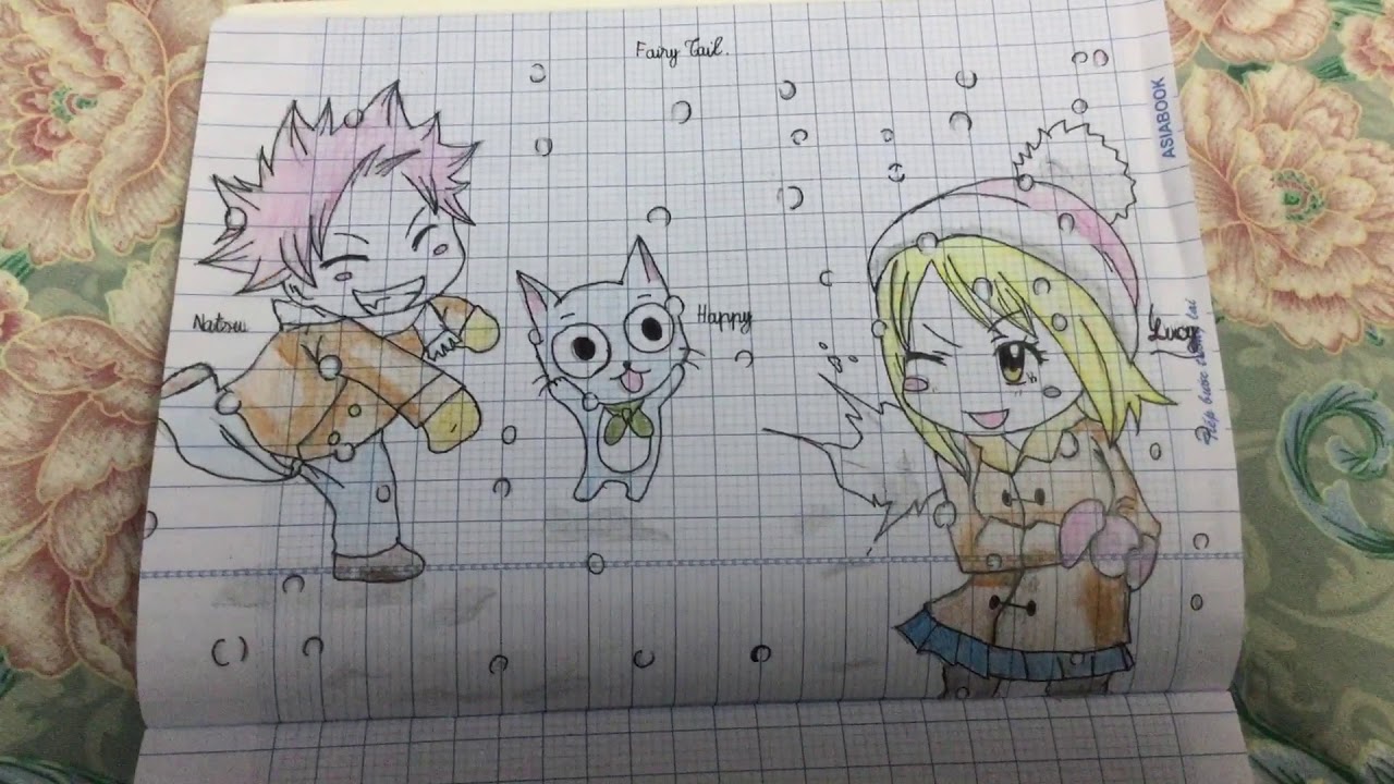 Top 10 Cách Vẽ Fairy Tail Chibi Fairy Tail Ý Tưởng, Vẽ Chibi Fairy Tail (  Full Màu )