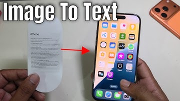 Hoe kan ik een afbeelding naar tekst converteren op de iPhone?