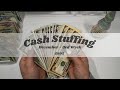 CASH STUFFING | $895 | DECEMBER | WEEK 3 | ZERO BASED BUDGET