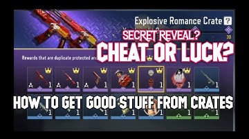 CHEAT OR MY LUCK CRATE OPENING TIPS HOW TO GET EPIC STUFF FROM CRATES CALL OF DUTY MOBILE COD MOBILE