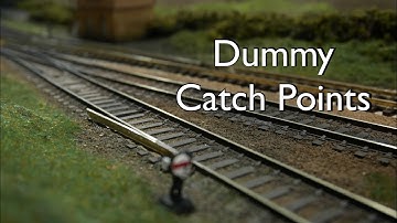 25. Semaphore signalling - prt 2- DIY Catch points