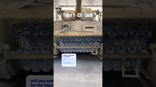 Real tiger 1 tank #ww2 #tank #shorts