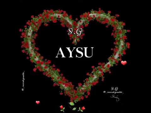 Aysu adına gözel video #aysu