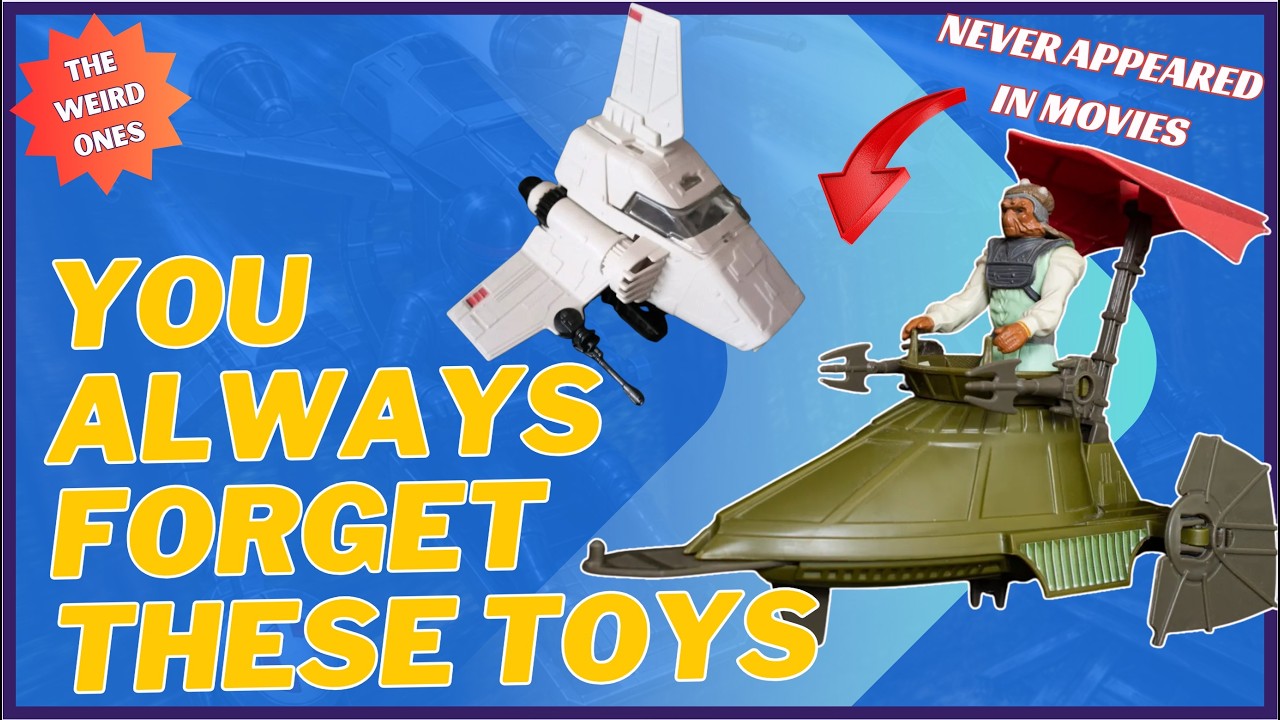 Star Wars 帝国の逆襲 キャラクター人形セット　未開封　80年代 12 OBSCURE Star Wars Toys You FORGOT | Star Wars 80s Toys NEVER in