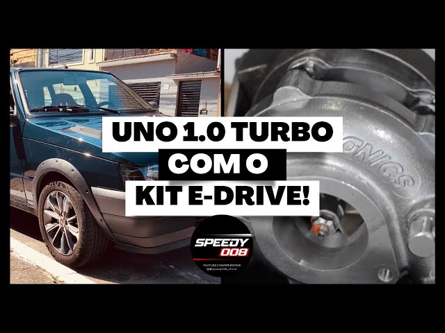 Uno Mille 2004 com kit turbo para dia a dia