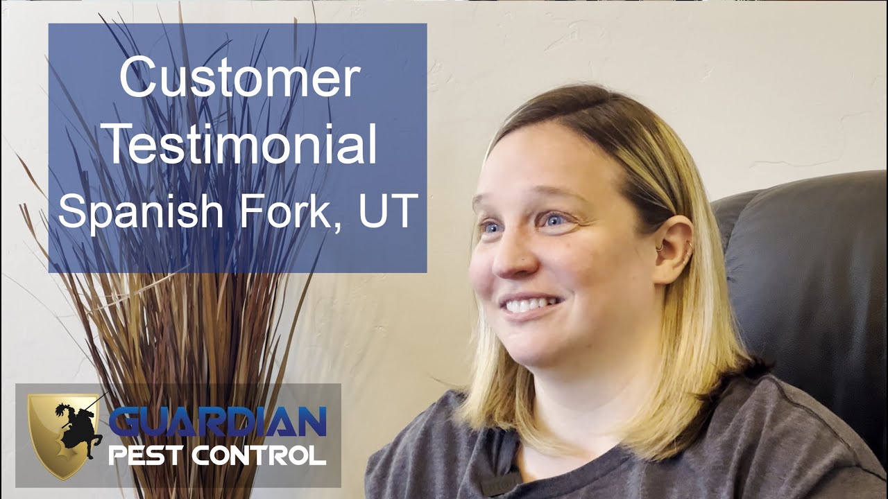 Customer Testimonial Guardian Pest Control Spanish Fork Utah YouTube