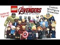 LEGO Avengers: Age of Ultron Minifig Showcase - Road to Avengers: Endgame