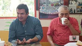 VISITA DR HEGEL CORTÉS MERCADO TAXQUEÑA PARADERO SUR #mercados #federacion #FMCPA