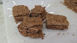 Snack Prepping | Homemade Almond Nut Thin Bars For A Healthy Snack