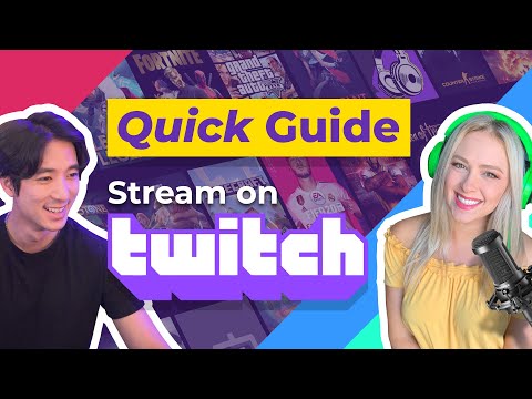 How to STREAM ON TWITCH - Live Streaming Beginner's Guide