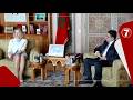 Nasser Bourita Discusses With Kaya Callas Vice President Of The European Commission And High Rep 