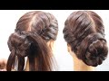 new easy dount bun hairstyles for everyday use || summer bun hairstyle for girls || easy hairstyles