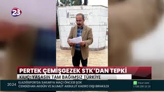 PERTEK ÇEMİŞGEZEK STK’DAN TEPKİ