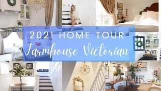 1891 VICTORIAN FARMHOUSE HOME TOUR // BEFORE & AFTER RENOVATION // WINE COUNTRY STYLE AND ANTIQUES!!