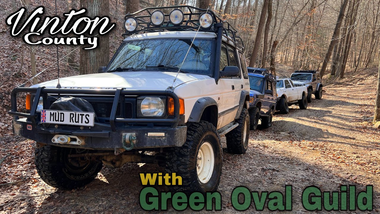 Vinton County with land rovers 