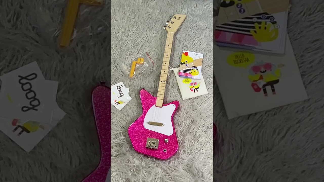 Loog ( ルーグ ) Loog Pro Electric Magenta Sparkle 送料無料
