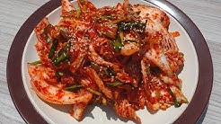 Small portion fresh kimchi (Geotjeori: ë°°ì¶"ê²‰ì ˆì´ ê¹€ì¹˜) - Durasi: 18.58. 