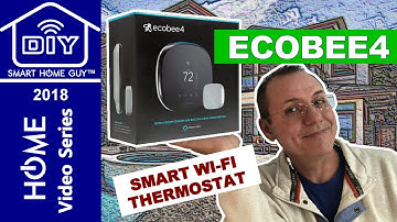 Ecobee4 Thermostat with Built-in Amazon Alexa