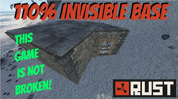 Invisible Base (Return Of The Rock Glitch) Rust May 2021