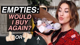 PRODUCTS I'VE ACTUALLY USED UP! Would I Repurchase?! | Jamie Paige