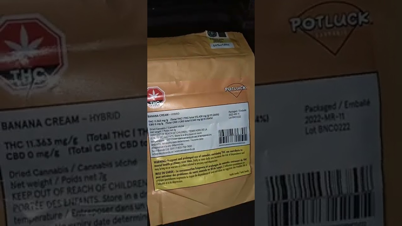 BUYERS BEWARE!!!! WORST DISPENSARY WEED EVER? Banana cream