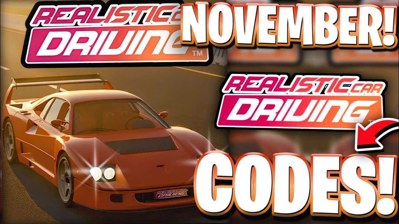 ✨ALL ACTIVE CODES FOR REALISTIC CAR DRIVING IN NOVEMBER 2025