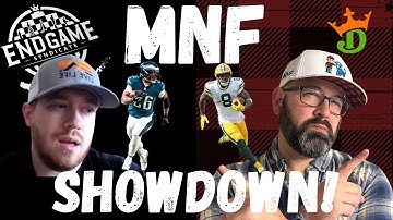 NFL DFS DraftKings Showdown Picks Early Strategy Eagles-Packers Monday Night Football Lineups