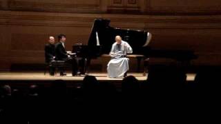 Lang Lang and Friends at Carnegie Hall-Guo Gan part