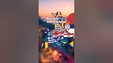 Most Liked Balkan Country In Europe #map #mapper #mapping #history #geography