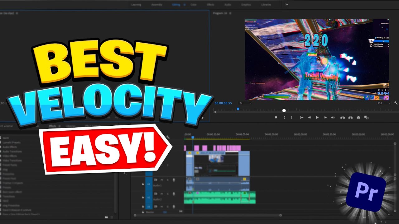How To Do Velocity On Premiere Pro Tutorial: How To Make The *BEST* Velocity - Premiere Pro [EASY] - YouTube